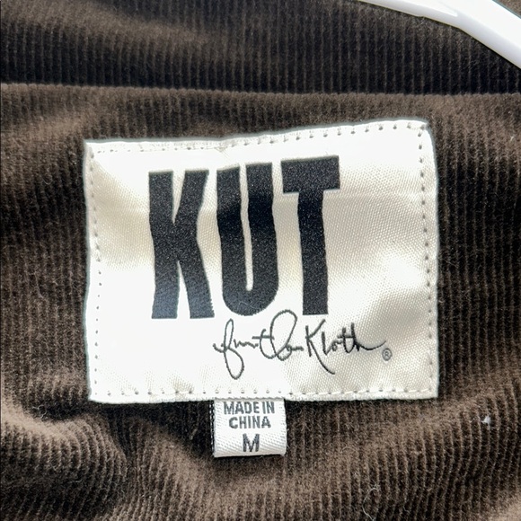 Kut from the Kloth Dark Brown Utility Jacket - Picture 8 of 12